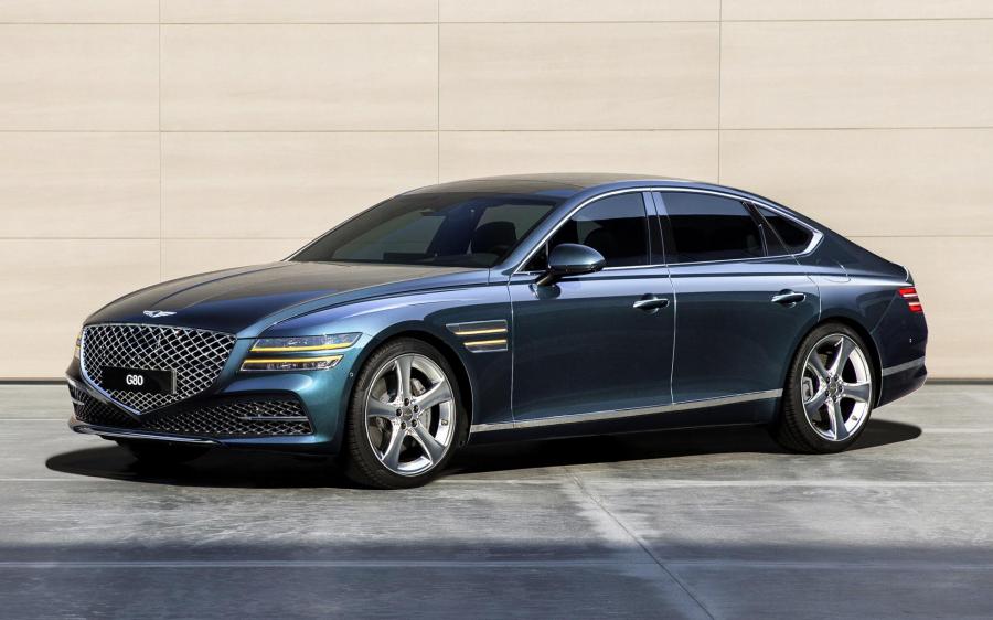 Genesis G80 AWD 2020 года  для рынка Южной Кореи